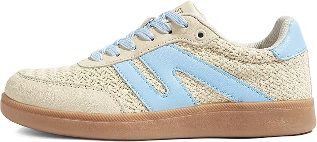 Genuine Leather Classic Tennis Skate Walking Shoes Anti Slip Trainers | Amazon (US)