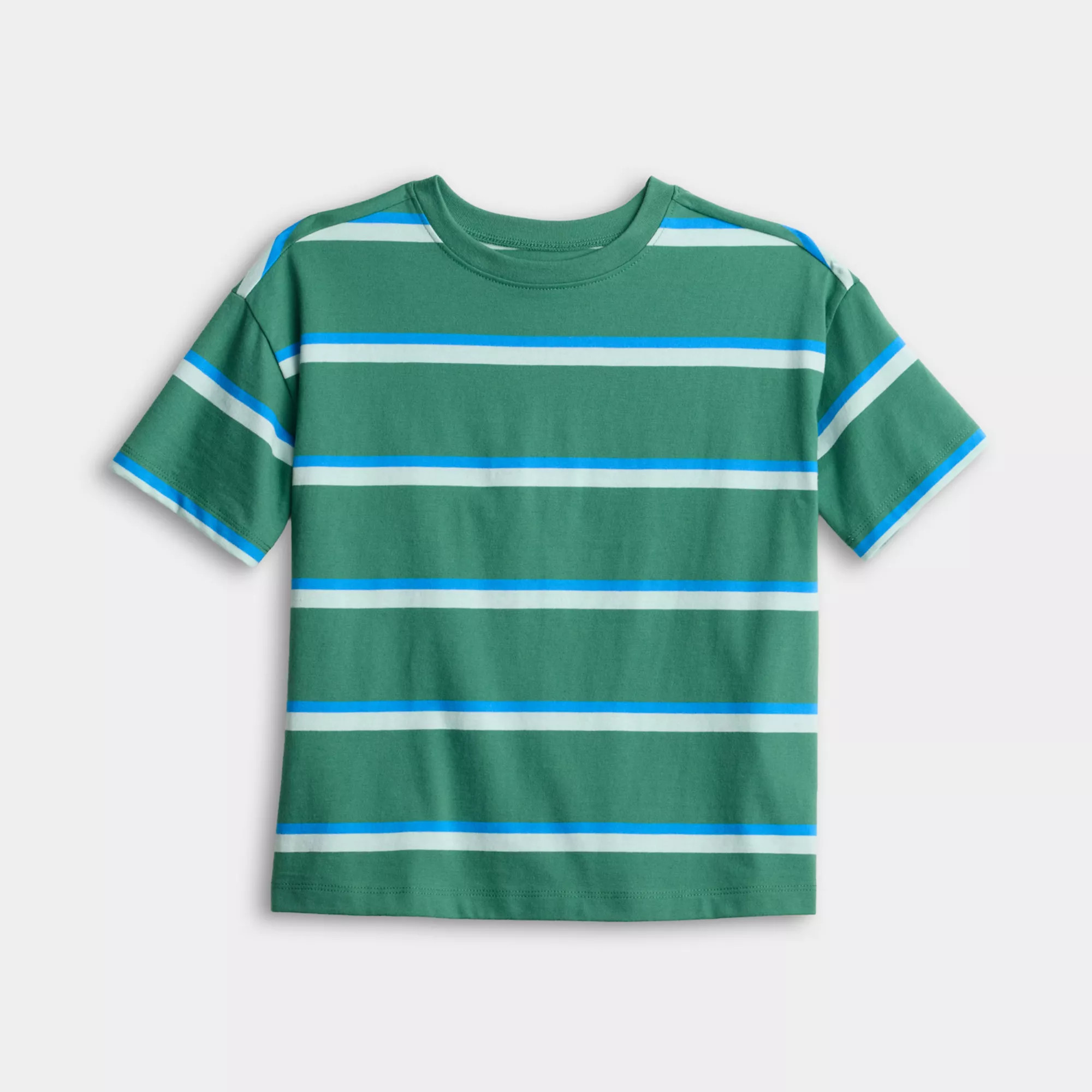 Boys 4-12 Jumping Beans® Oversized Stripe Tee | Kohl's
