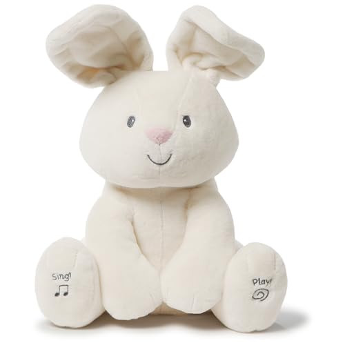 GUND Baby Flora The Bunny Animated Plush, Singing Stuffed Animal Toy for Ages 0 and Up, Cream, 12... | Amazon (US)