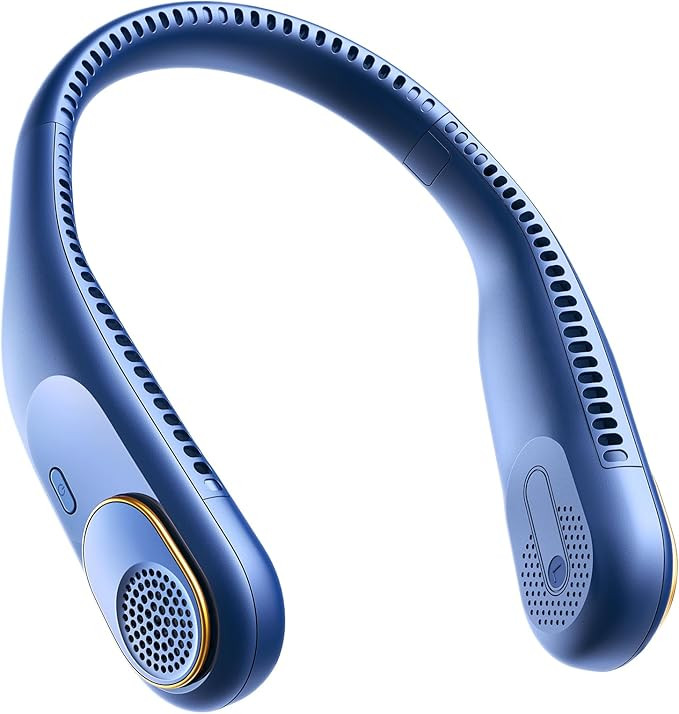 SWEETFULL Portable Neck Fan 360° Cooling Bladeless Personal Fan | No Hair Twisting - 4000mAh USB... | Amazon (US)