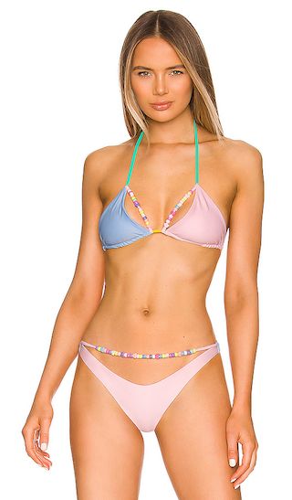 Set On You Top in Pink & Blue | Revolve Clothing (Global)