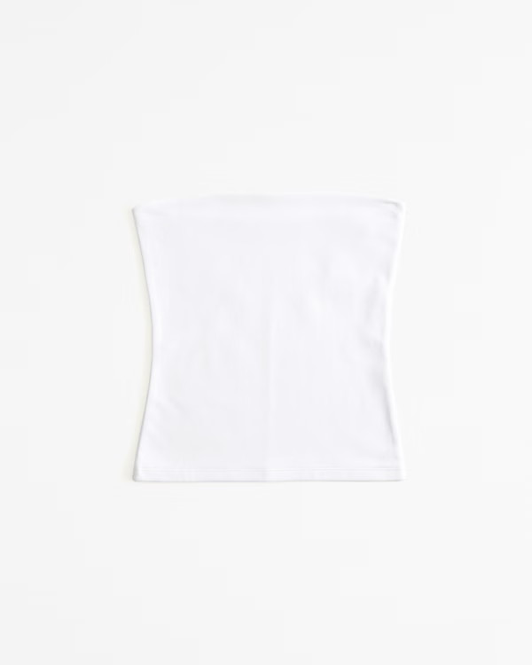 Women's Cotton-Blend Seamless Fabric Tube Top | Women's Tops | Abercrombie.com | Abercrombie & Fitch (US)