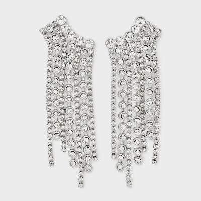 Linear 7 Row Earrings - A New Day™ | Target