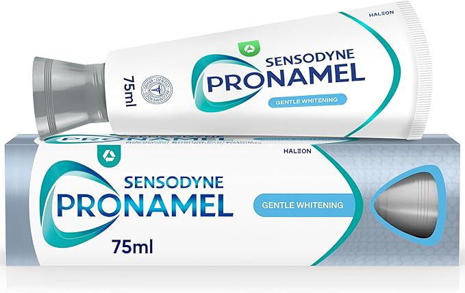 Sensodyne Pronamel Toothpaste Enamel Care, Gentle Whitening Toothpaste, Mint Flavour, 75ml | Amazon (UK)