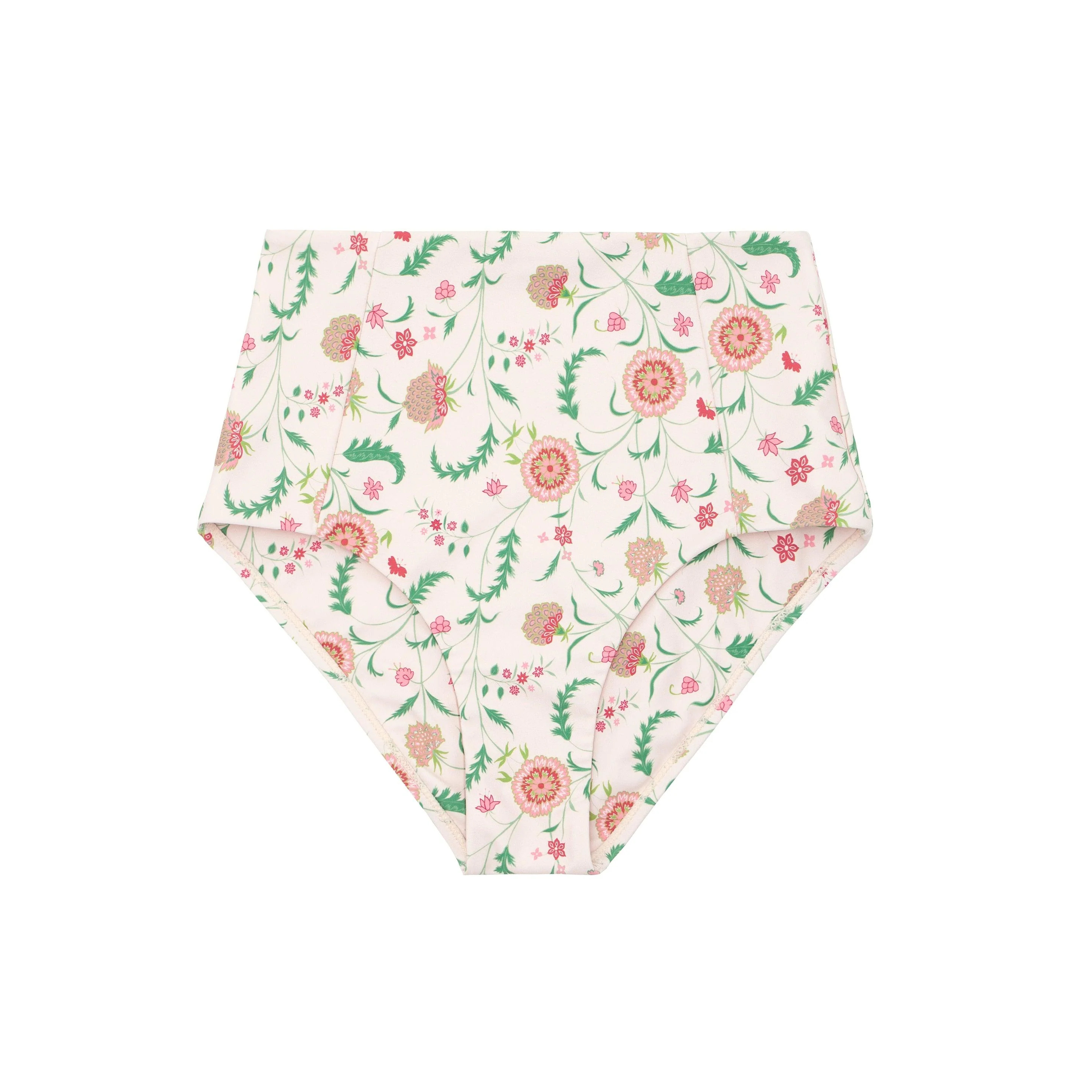 minnow x sister parish women's cloister botanical high waisted bikini | minnow