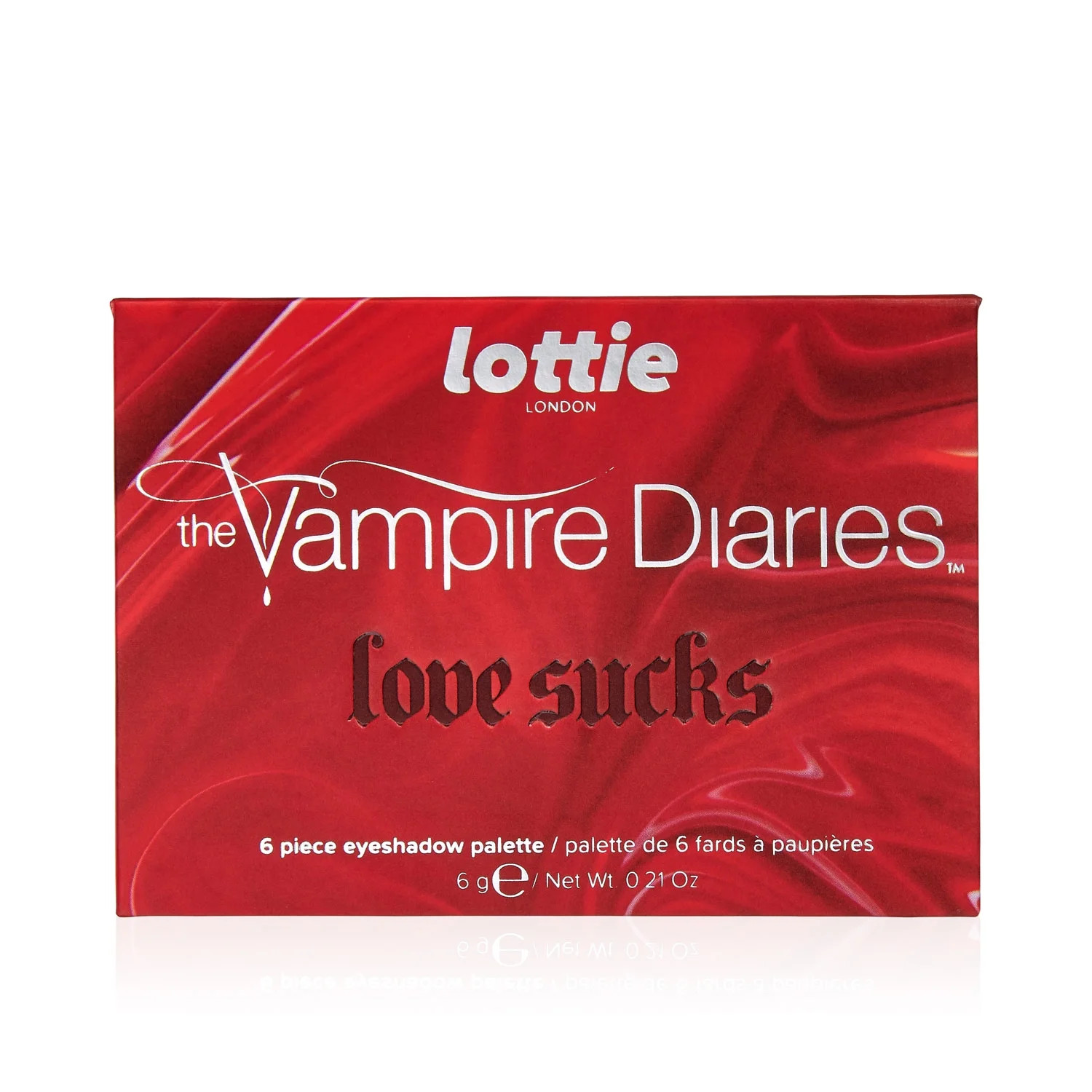 The Vampire Diaries x Lottie London Eyeshadow Palette, Love Sucks | Walmart (US)