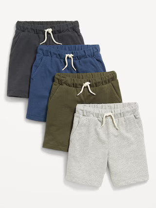 4-Pack Functional Drawstring Shorts for Toddler Boys | Old Navy (US)