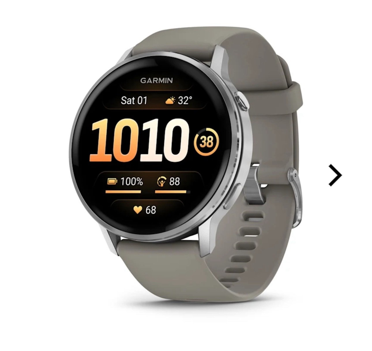 My everyday watch that does everything. The Garmin Venu 4 tracks workouts, steps, sleep, stress, heart rate, and recovery — plus it looks cute enough to wear all day. Battery life lasts way longer than my Apple Watch, which is a win for busy mom life.

#LTKActive #LTKfitnessgoals
