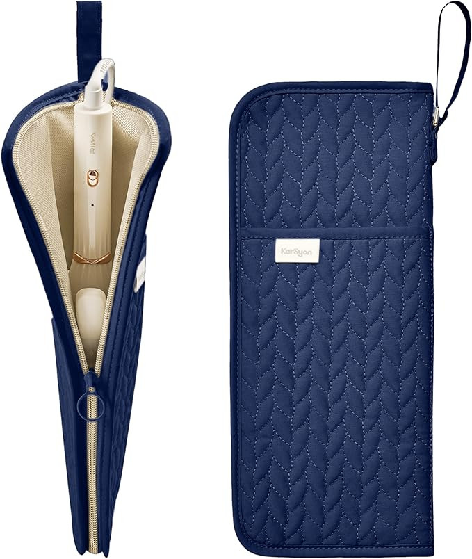 KarSyon Hot Tools Organizer Heat Resistant Mat Case Hair Tools Holder Travel Bag Portable Hair St... | Amazon (US)