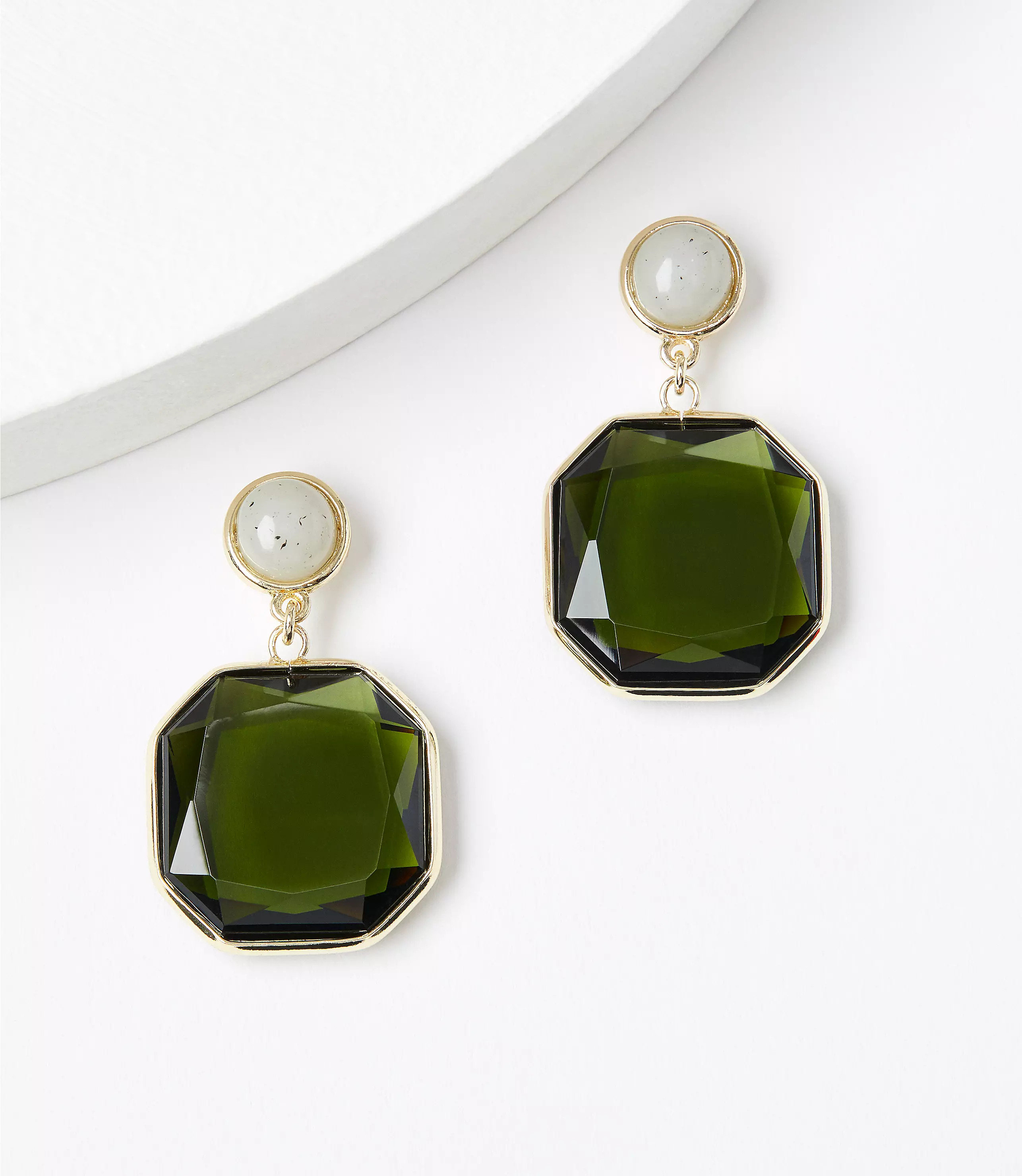 Crystal Drop Earrings | LOFT