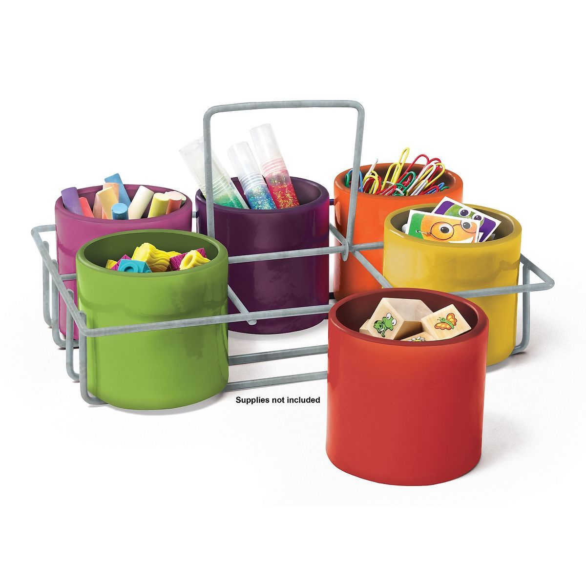 Essential Learning Sensational Classroom 6-Cup Caddy ELP626687 | Target