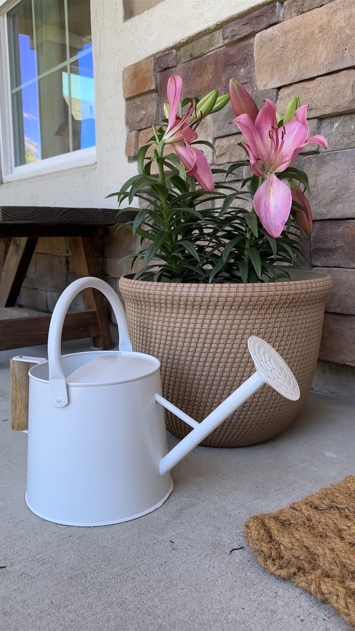 Patio / outdoor finds from Walmart 🤍 

Home decor, patio decor, watering can, planter, patio furniture, spring home refresh 

#LTKHome #LTKSeasonal