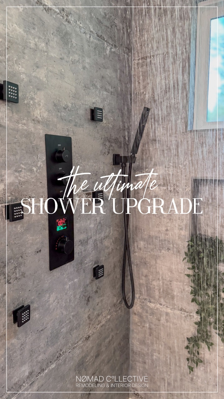 Just because you can’t see it, doesn’t mean it can’t happen! 

This plant watering tub turned into an LED temperature controlled, 6-jet spa shower with speaker lights.. because why not? 

What’s one thing you wish your bathroom had?

#LTKHome