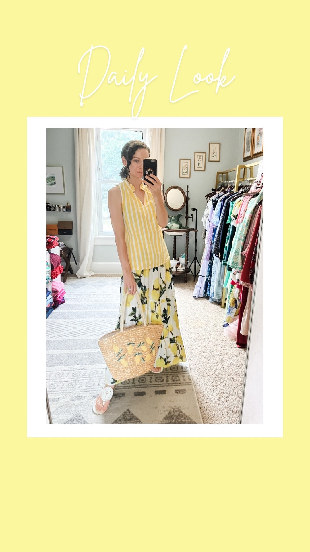 Yellow summer outfit!
Petite outfit. Colorful outfit. Modest outfit  

#LTKOver40 #LTKFindsUnder50 #LTKPetite