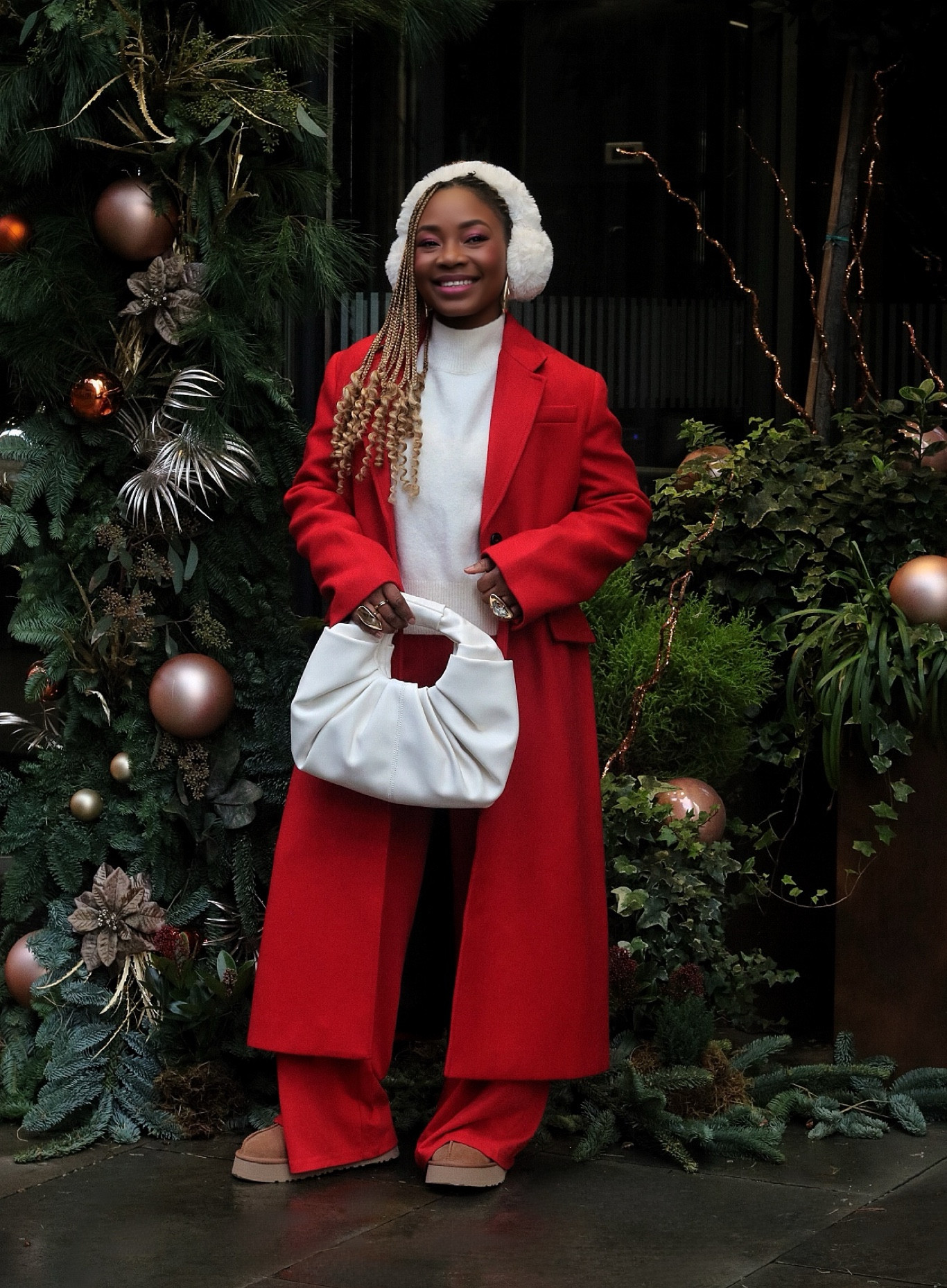 Getting into the festive spirit ❤️🤍

#LTKwinter #LTKuk #LTKshoes