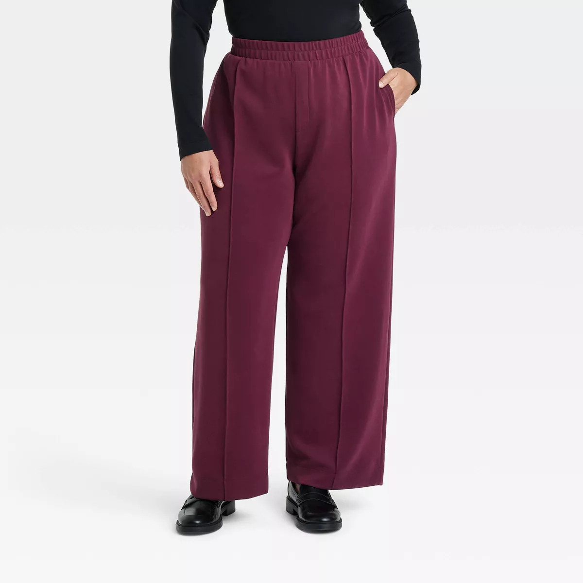 Women's High-Rise Straight Leg Pull-On Pants - A New Day™ | Target