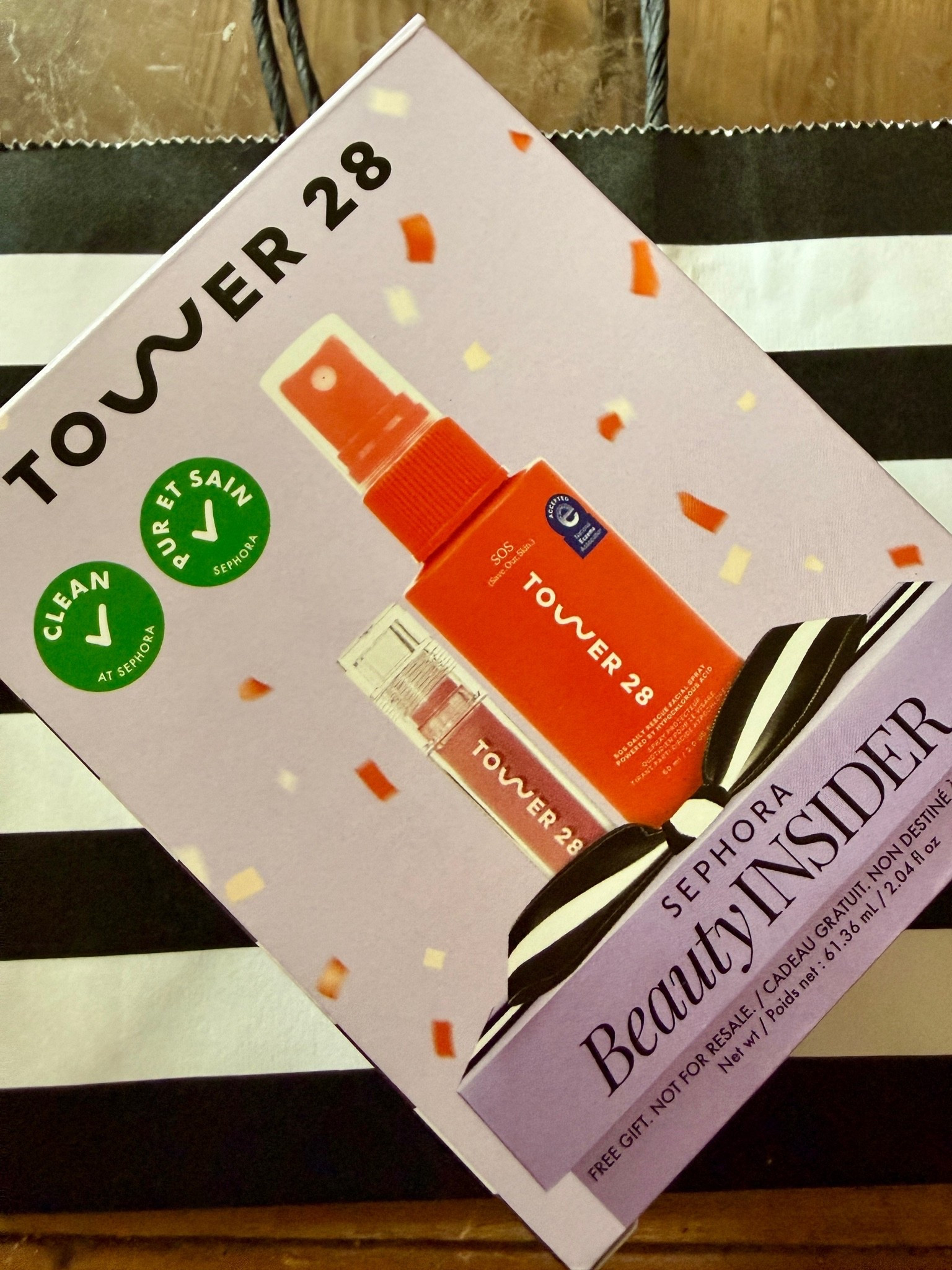 Got my birthday gift from Sephora today! I chose Tower 28  set with the SOS Daily Rescue Facial Spray and the Shine on Lip Jelly in Pistachio. So excited to try these🎂

#tower28 #facialspray #lipjelly

#LTKselfcare #LTKBeauty #LTKmorningroutine
