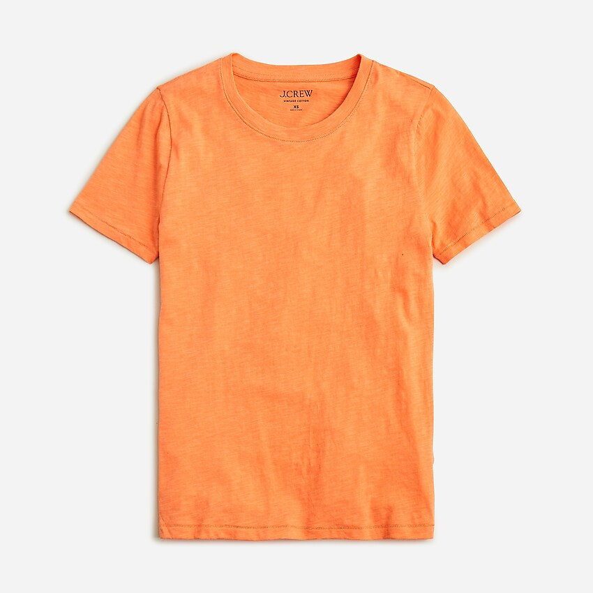 Vintage cotton crewneck T-shirt | J. Crew US