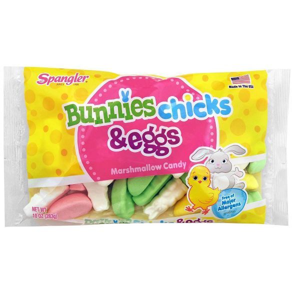 Spangler Easter Marshmallow Bunnies Chicks & Eggs Bag - 10oz | Target