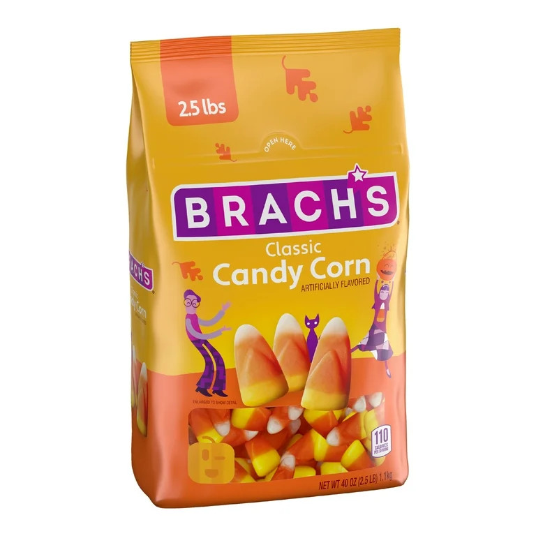 Brach's Classic Candy Corn, Original Halloween Candy Corn, 40 oz - Walmart.com | Walmart (US)