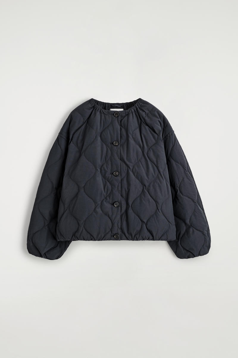 Gathered Quilted Down Jacket | COS (US)