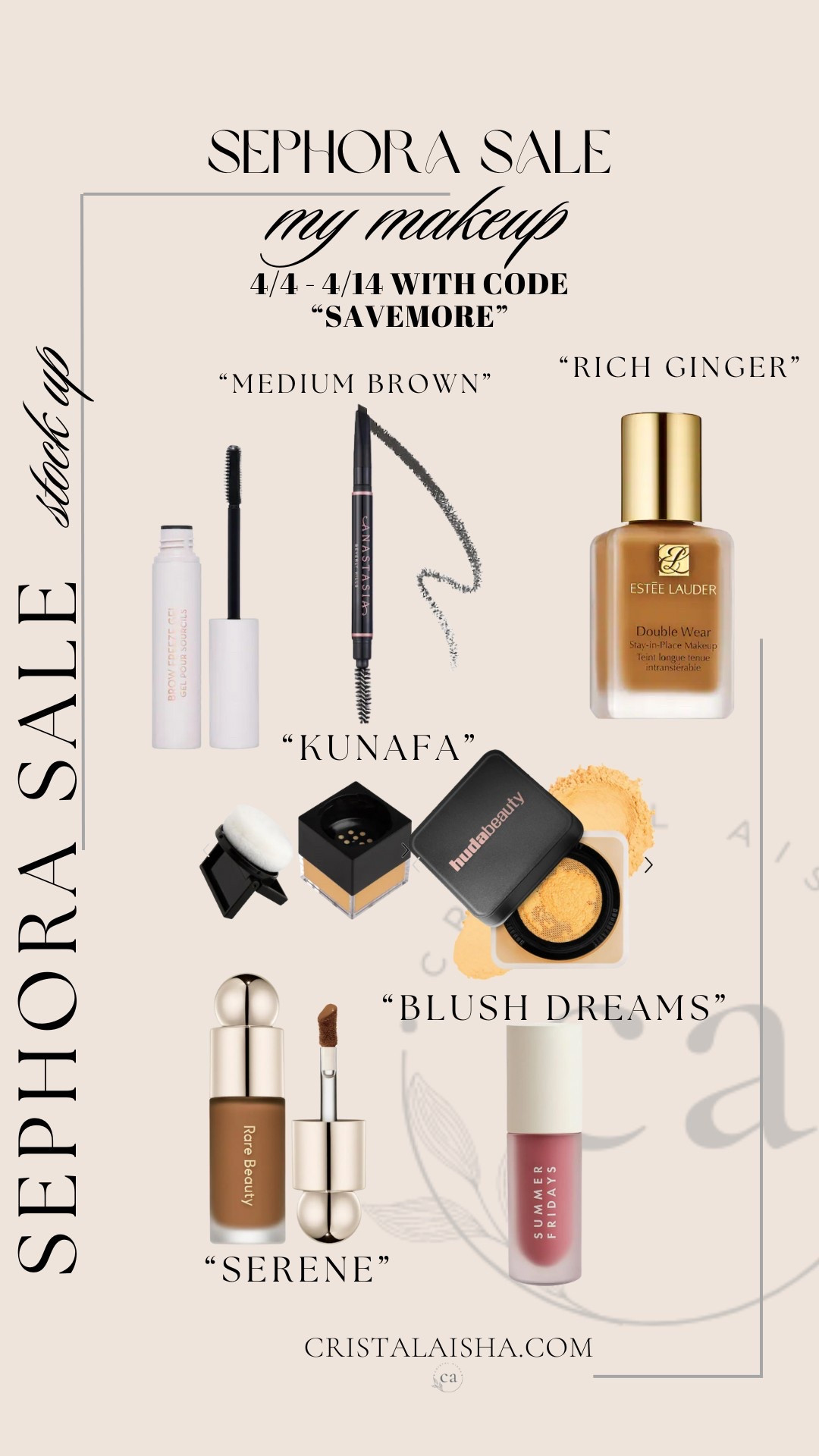 My full makeup routine that just happen to be a part of the Sephora Spring sale! Use code “SAVEMORE” at checkout! Sephora sale, Sephora spring sale 

LT #ltksalealert #ltkfindsunder50 #ltkbeauty

