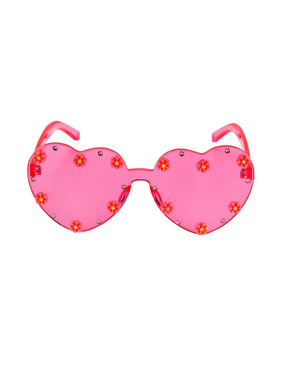 Girl's Daisy Heart-Shaped Sunglasses | Saks Fifth Avenue