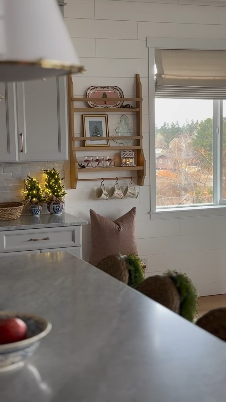 A complete view of our kitchen and dining room for the holiday season! It might just be my favorite part of our home right now. Cozy & Classic Christmas! 

#LTKHome #LTKHoliday