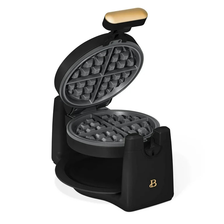Beautiful Rotating Belgian Waffle Maker, Black Sesame by Drew Barrymore | Walmart (US)