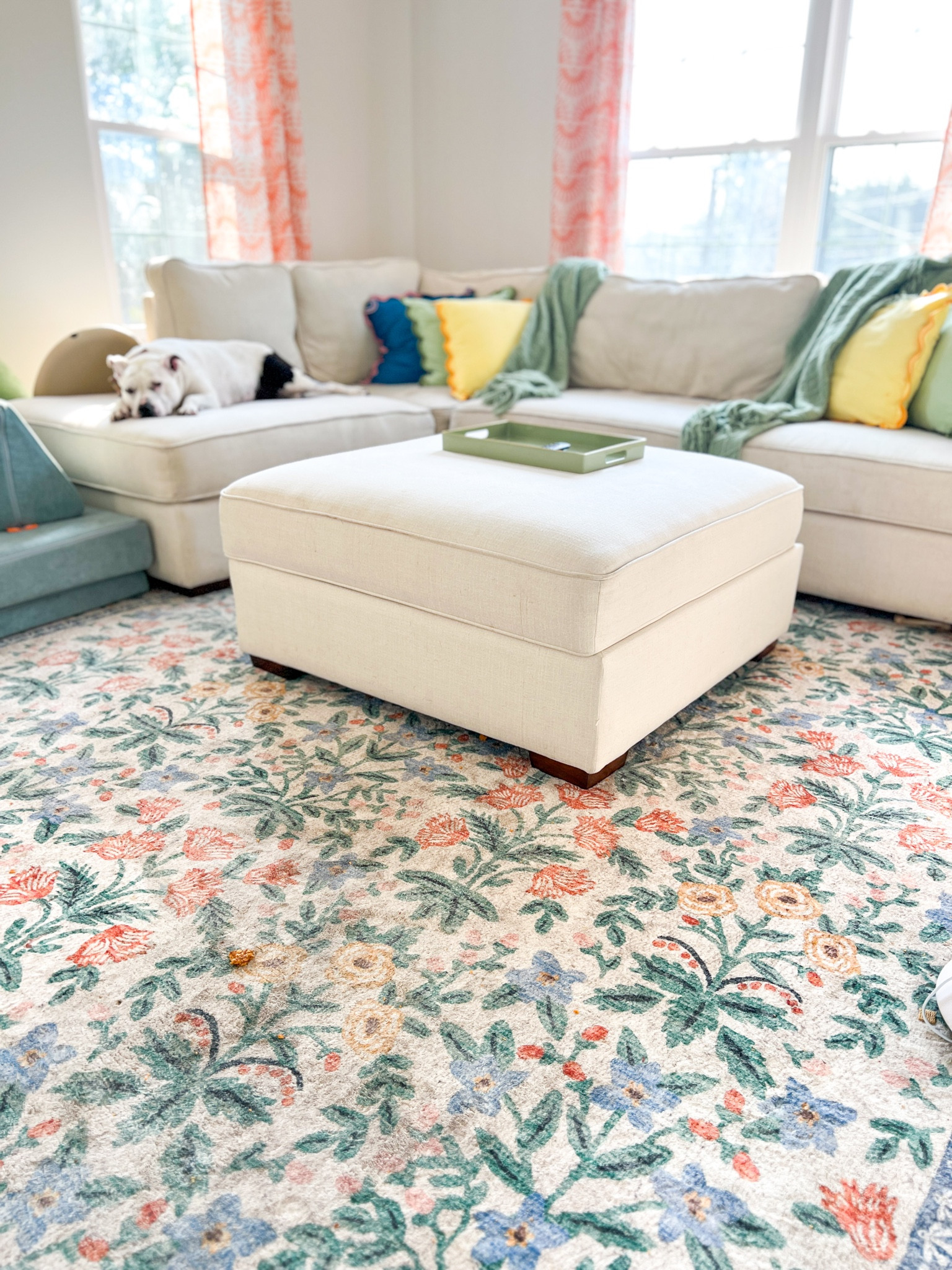 Wayfair find: colorful floral rifle paper co. x loloi rug! Colorful floral rug! 

#LTKFamily #LTKHome #LTKSaleAlert