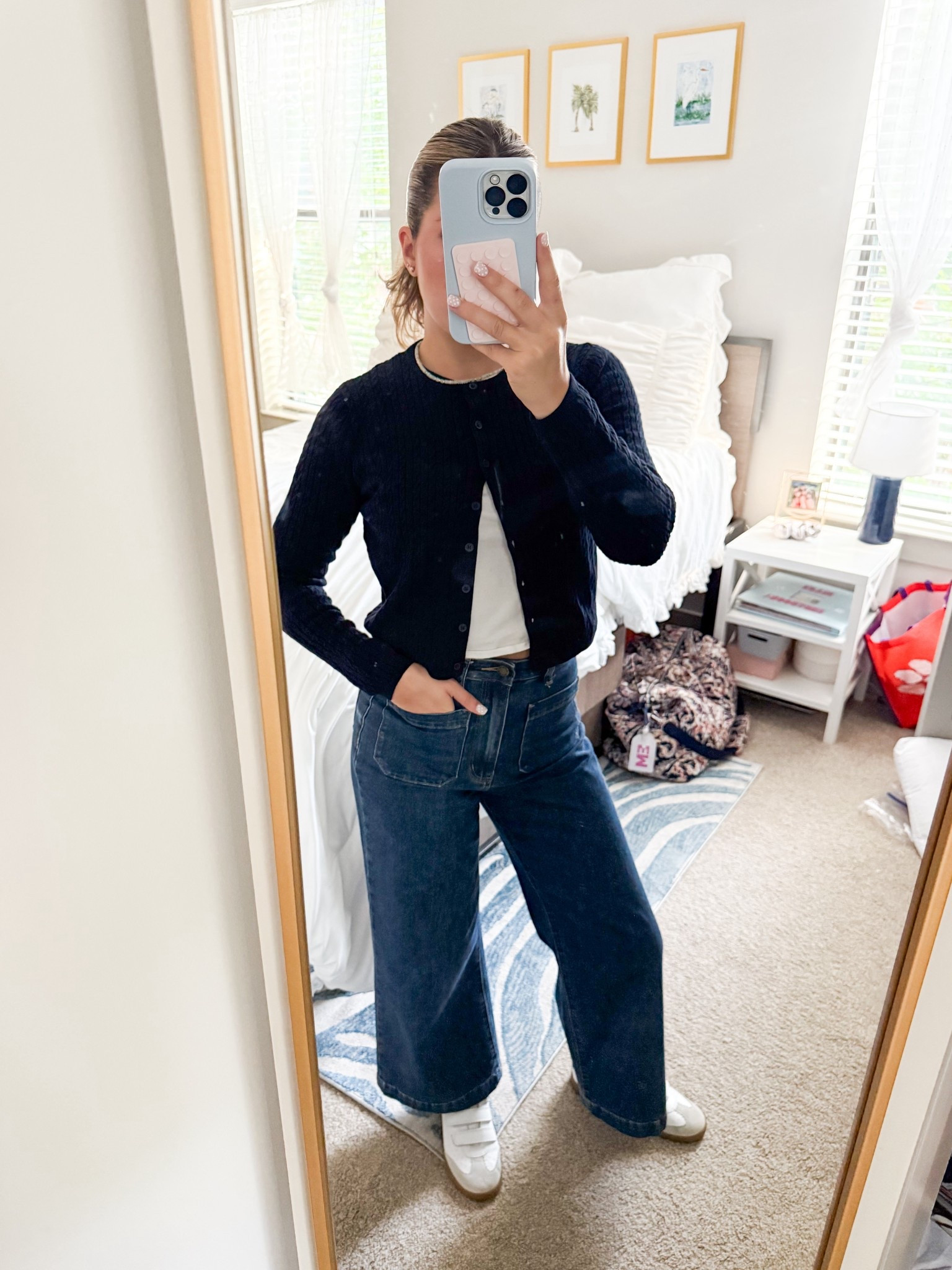 My favorite jeans of all time !! So flattering and comfy. Great for fall/winter, can be a bit much in the summer!

#LTKSeasonal