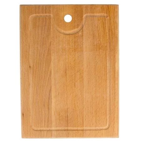 Wooden Cutting Boards for Kitchen Chopping Boards Rectangular Beechwood Cutting Board with Well Chee | Walmart (US)