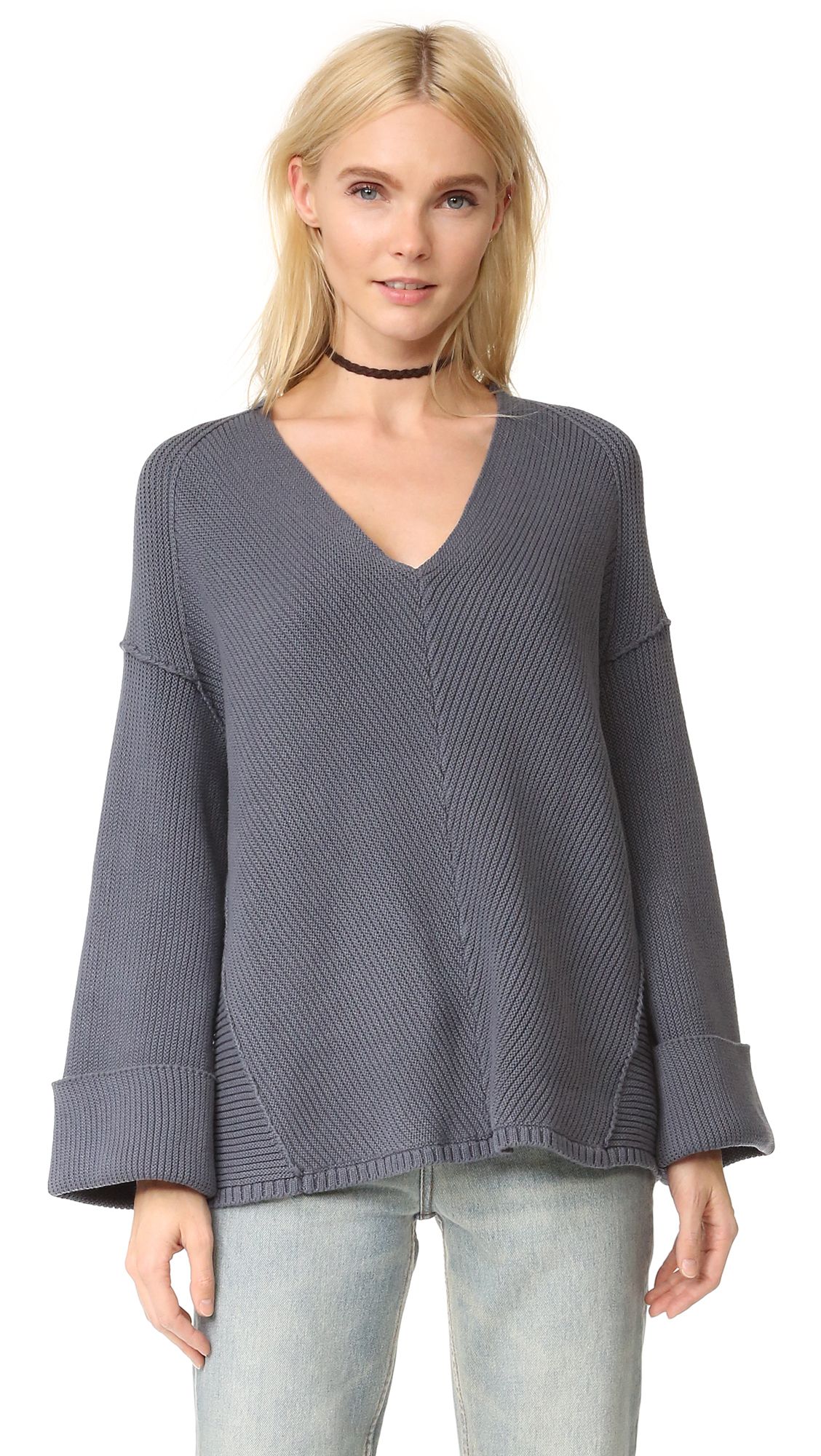 La Brea V Neck Sweater | Shopbop