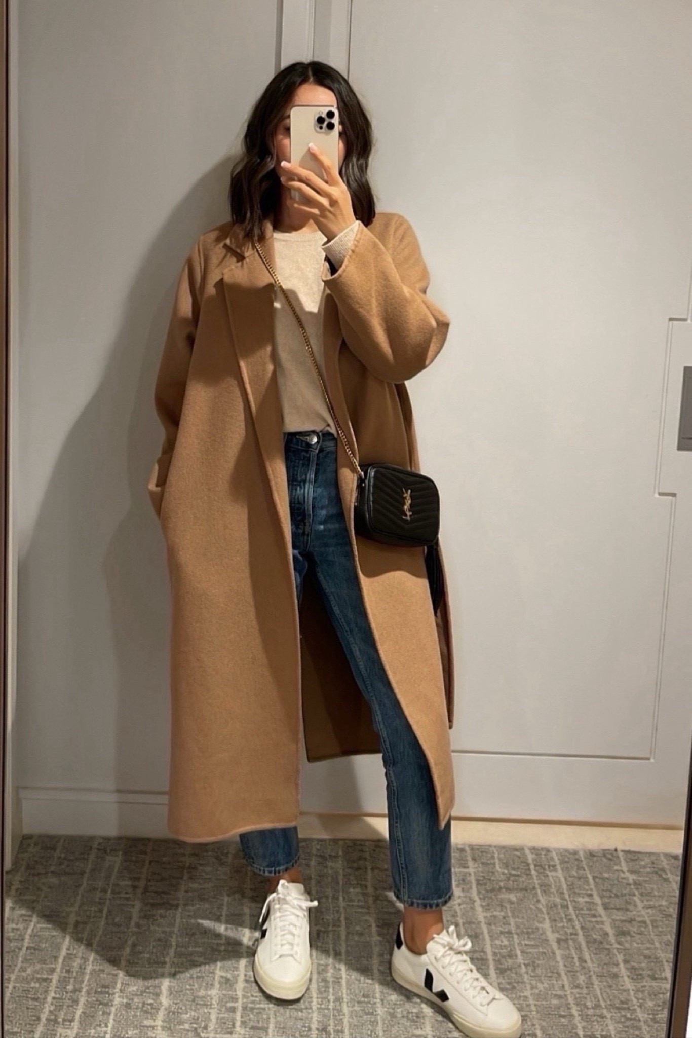 Minimal fall outfit 

Handmade belted coat — wearing xs, tts, comes in several colors 
Everlane 90s cheeky jeans 




#LTKSeasonal #LTKStyleTip