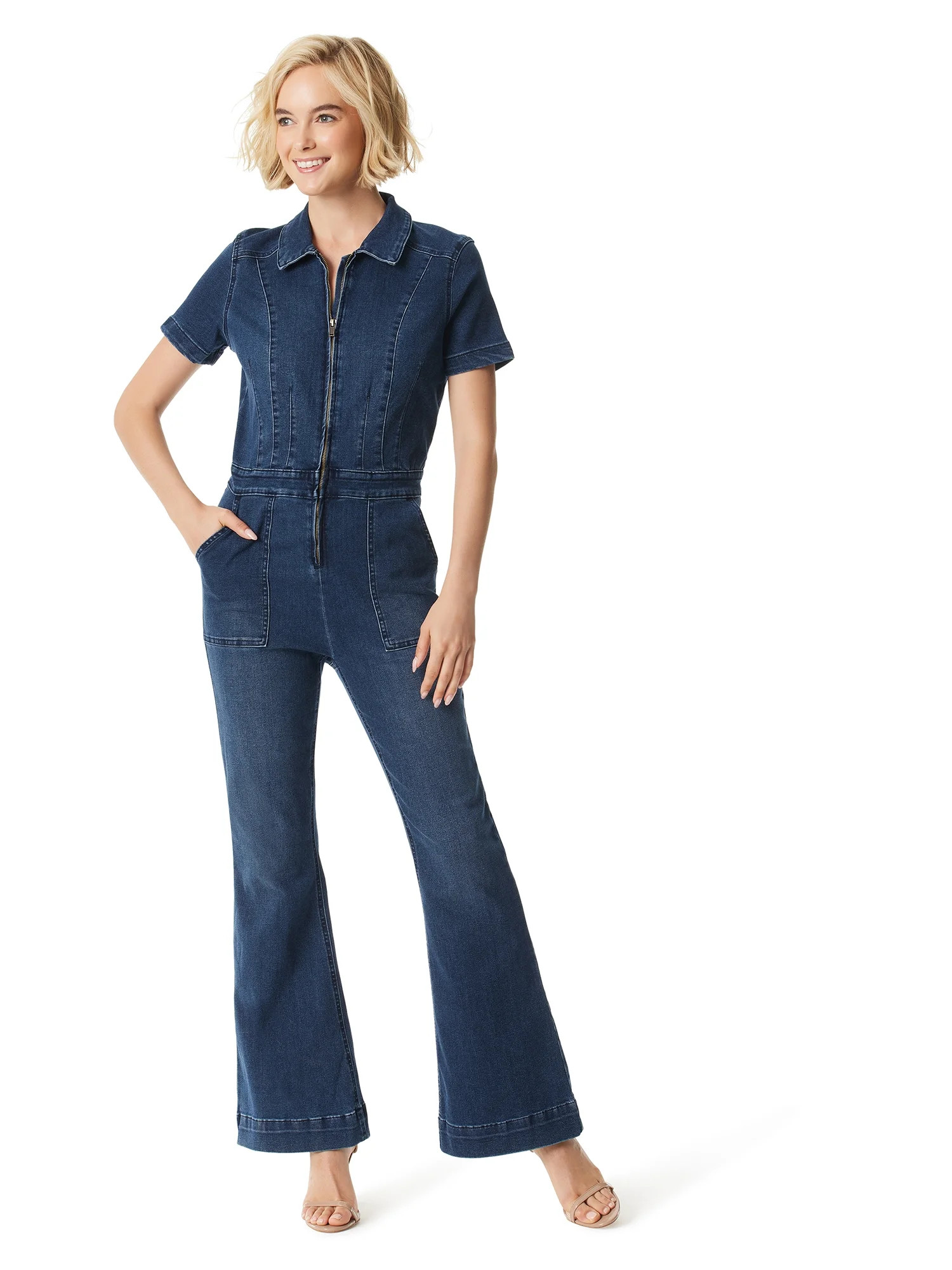 Jessica Simpson Women's Denim Jumpsuit | Walmart (US)