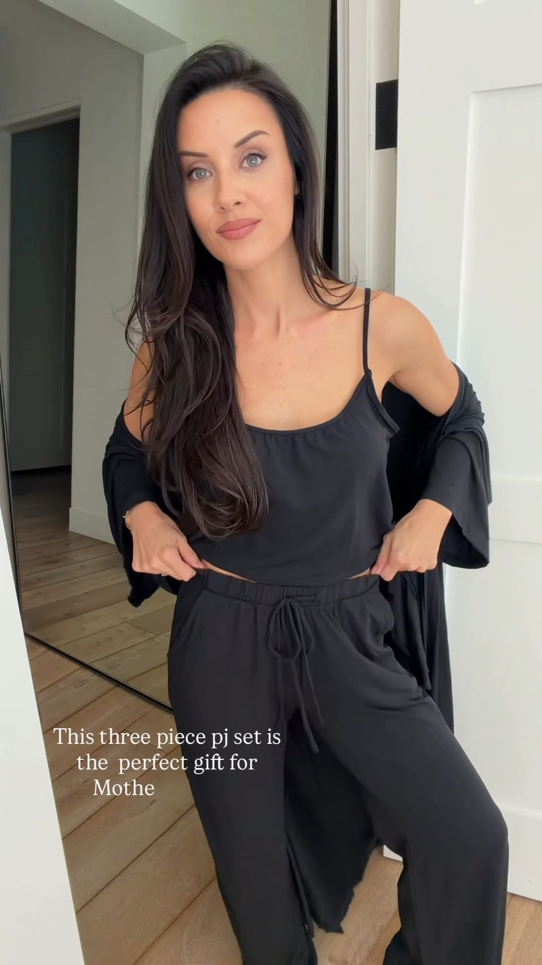 This three-piece set from Victoria’s Secret is the perfect gift for Mother’s Day. It’s beyond comfy and flattering and just a really nice practical set that she will wear nonstop. It’s under $100 and even on sale now too. I’m wearing an extra small. @victoriassecret #VSpartner

#LTKMothersDay #LTKootd #LTKOver40