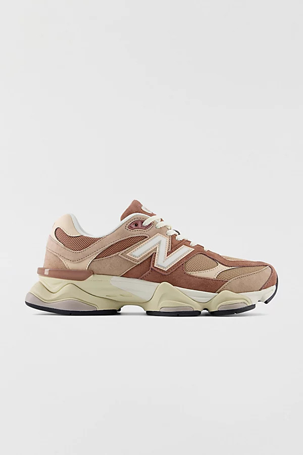 New Balance 9060 Sneaker in Sparrow/Flat Taupe/Vintage Rose, Women's at Urban Outfitters | Urban Outfitters (US and RoW)