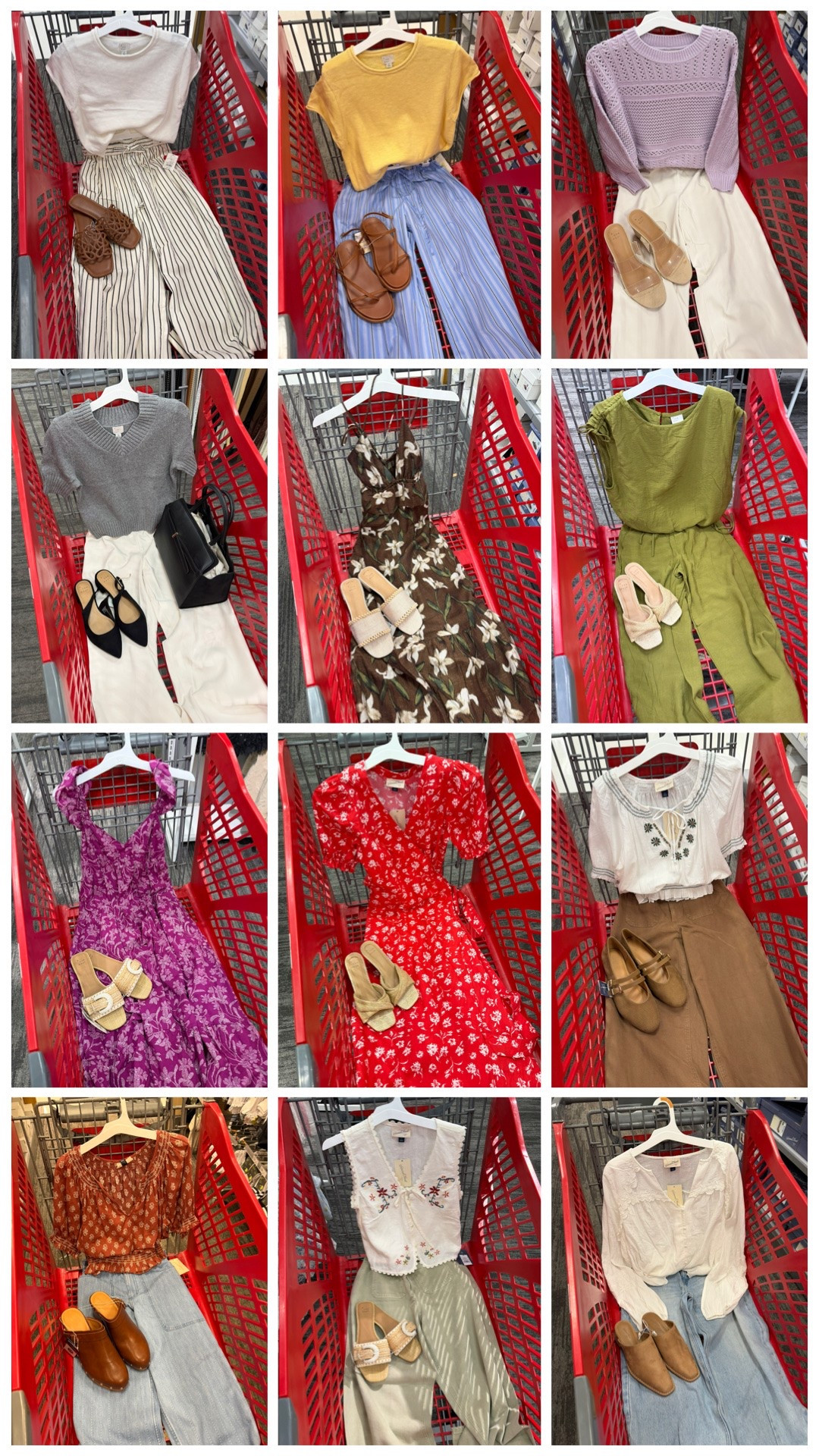 Target pre fall outfits with the best new jeans (the brown ones 🤎🤩), easy matching sets, pretty tops and everyday dresses! Lots to look forward to! #target #targetdoesitagain #targetstyle #targetfashion #targetcreator @Target