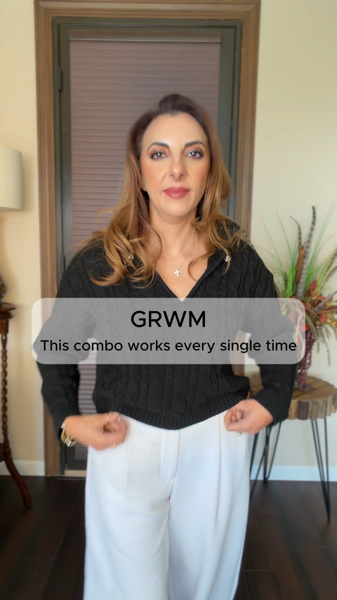 Chic. Timeless. Zero effort.
This black + white combo is one of those outfits you’ll reach for again and again 🤍🖤
Perfect for everyday polish, work, lunch dates, or travel.
Tap to shop every piece and recreate this look with ease ✨
#LTKStyle #ClassicOutfit #WideLegPants #NeutralStyle


#LTKWorkwear #LTKNYFW #LTKootd