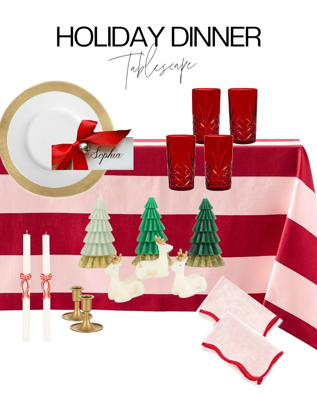 Holiday Table🎄

#LTKHome #LTKSeasonal #LTKHoliday