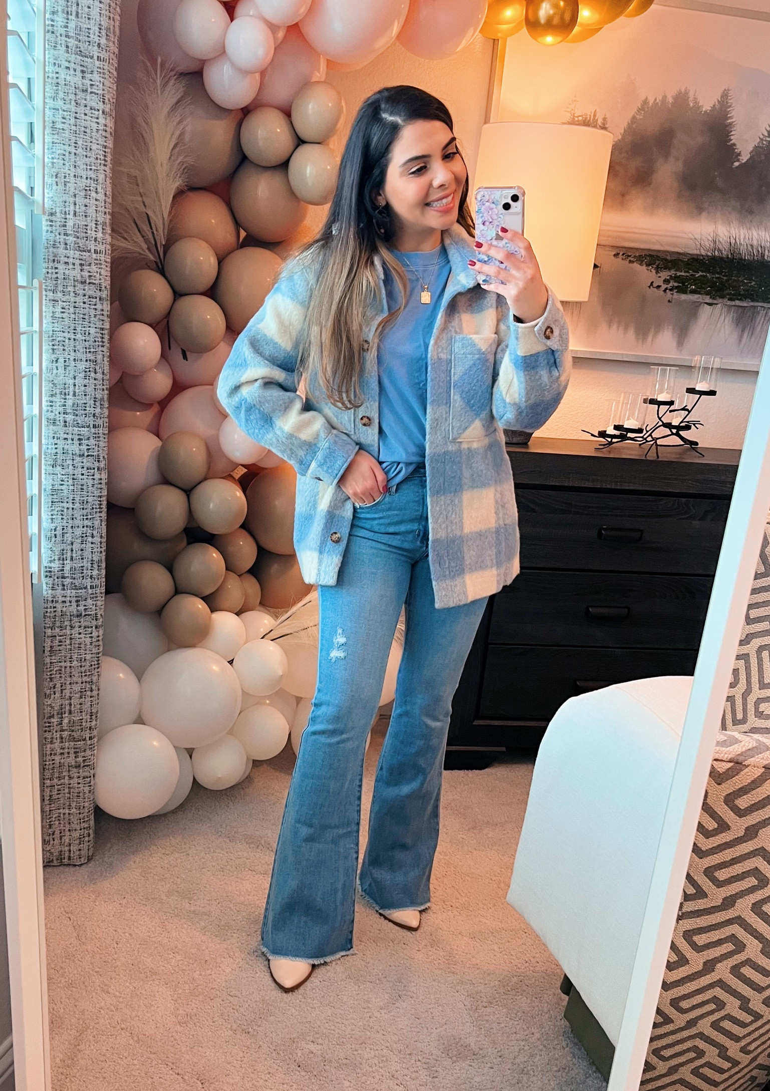 Jeans
Ultra high
Flare jeans
Fall dress 
Fall outfits 
Work wear
Business casual 
Boots 
Beige boots
Ivory boots
Fall outfit ideas
Hoodies
Cute hoodies
Shackets
Plaid shirt 

#ltkjeans #abercrombiejeans #jeans #falloutfits #falldresses #fall #LTKsale #shacket #petal&pup

#LTKSale 

#LTKxAF #LTKstyletip #LTKsalealert