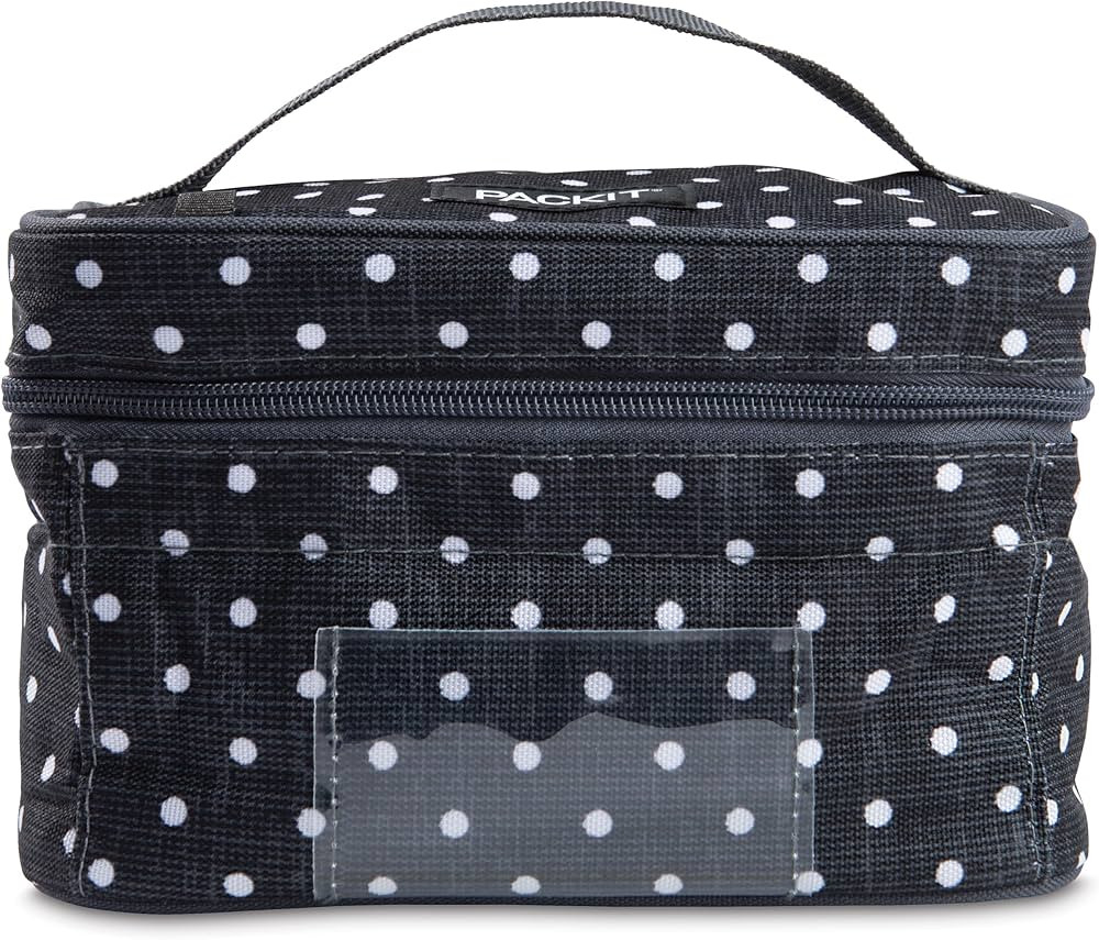 PackIt Freezable Bottle Cooler for Breastmilk and Formula, Polka Dots, Built with EcoFreeze Techn... | Amazon (US)