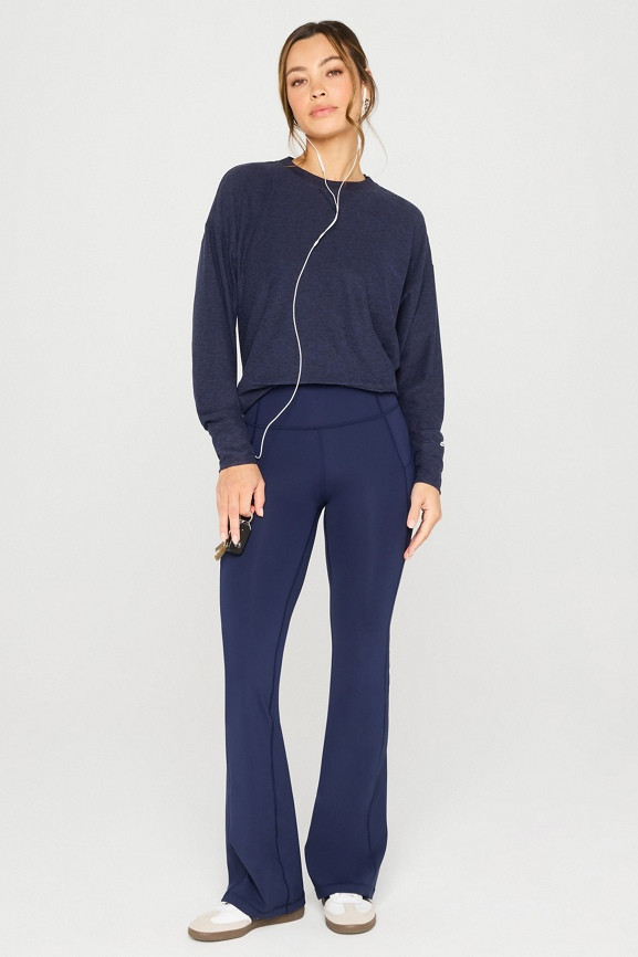 Cloud Jersey Top & Oasis Flare 2-Piece Outfit | Fabletics
