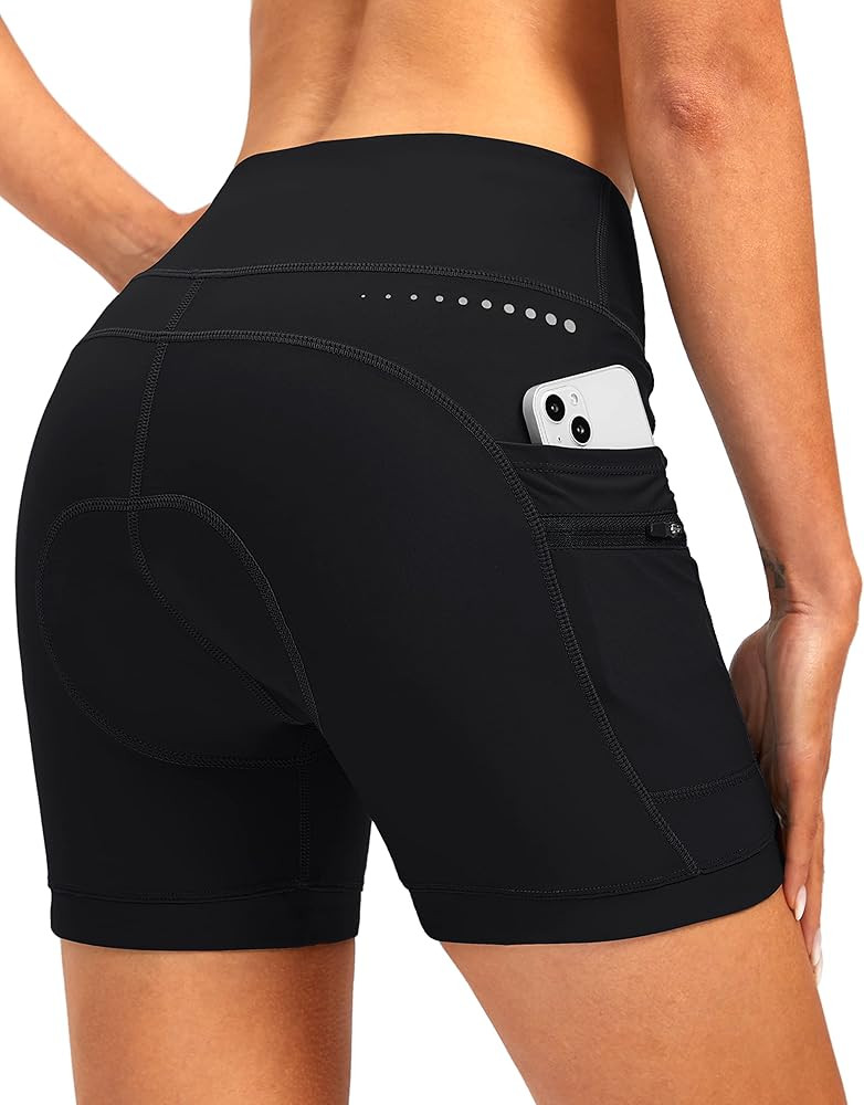 Women's 4D Padded Bike Shorts 5"/7" Riding Underwear Cycling Bicycle Road Biking Cycle Shorts for... | Amazon (US)