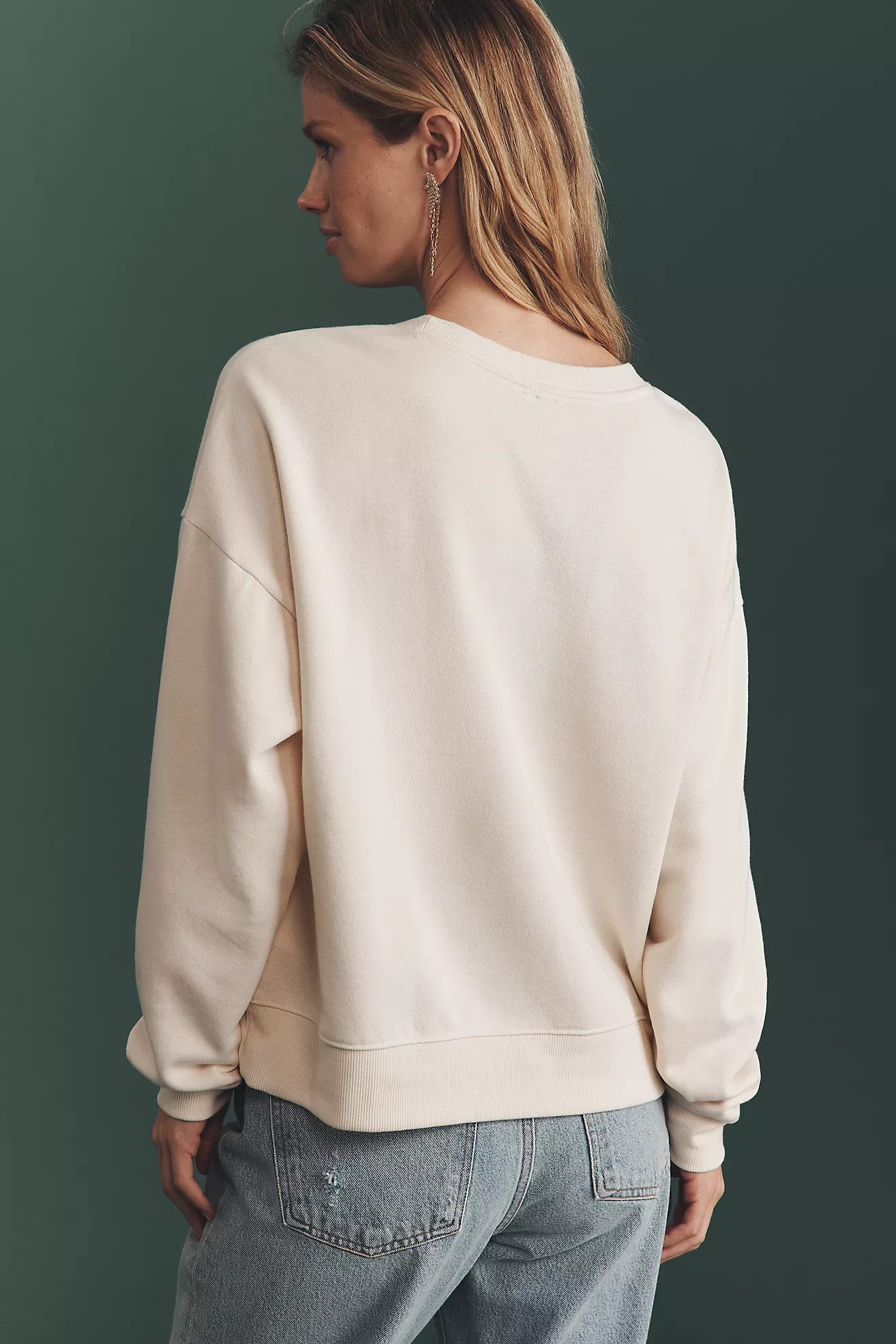 Maeve x Natalia Bagniewska Cocktail Sweatshirt | Anthropologie (US)