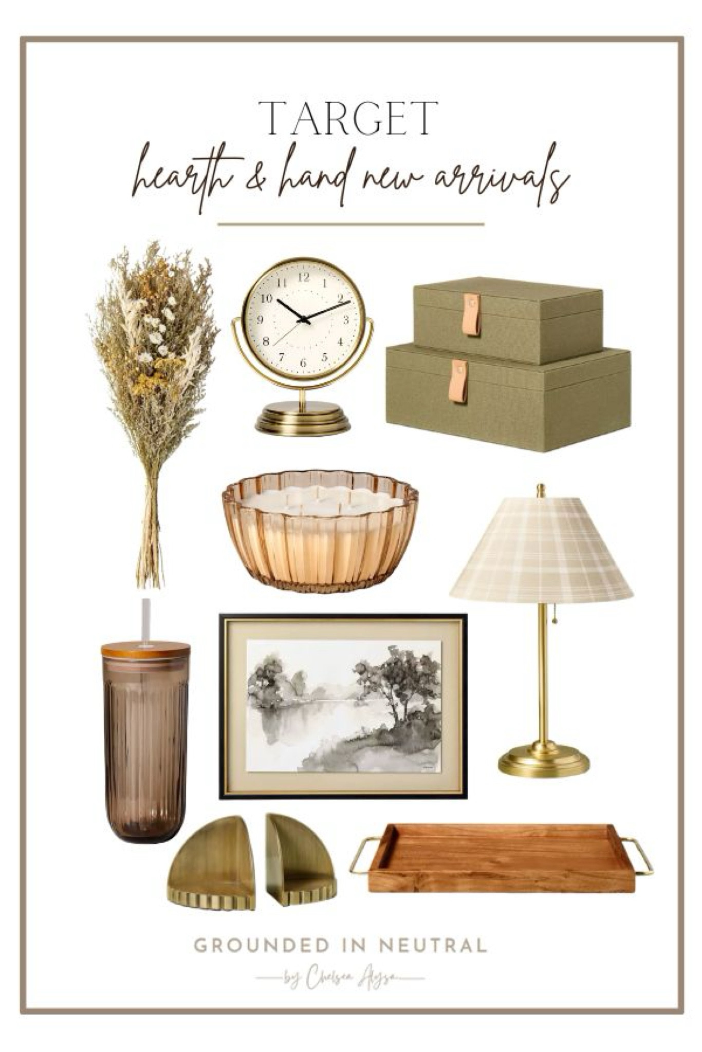 Target Hearth & Hand new arrivals. These decorative boxes and standing clock are perfect for shelf styling  

#LTKStyleTip #LTKSeasonal #LTKHome