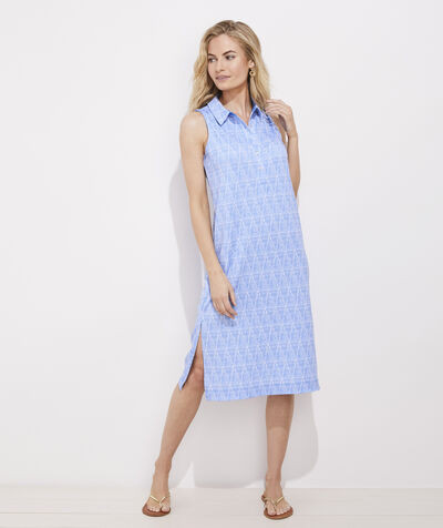 Sleeveless Sankaty Midi Margo Shirt Dress | vineyard vines