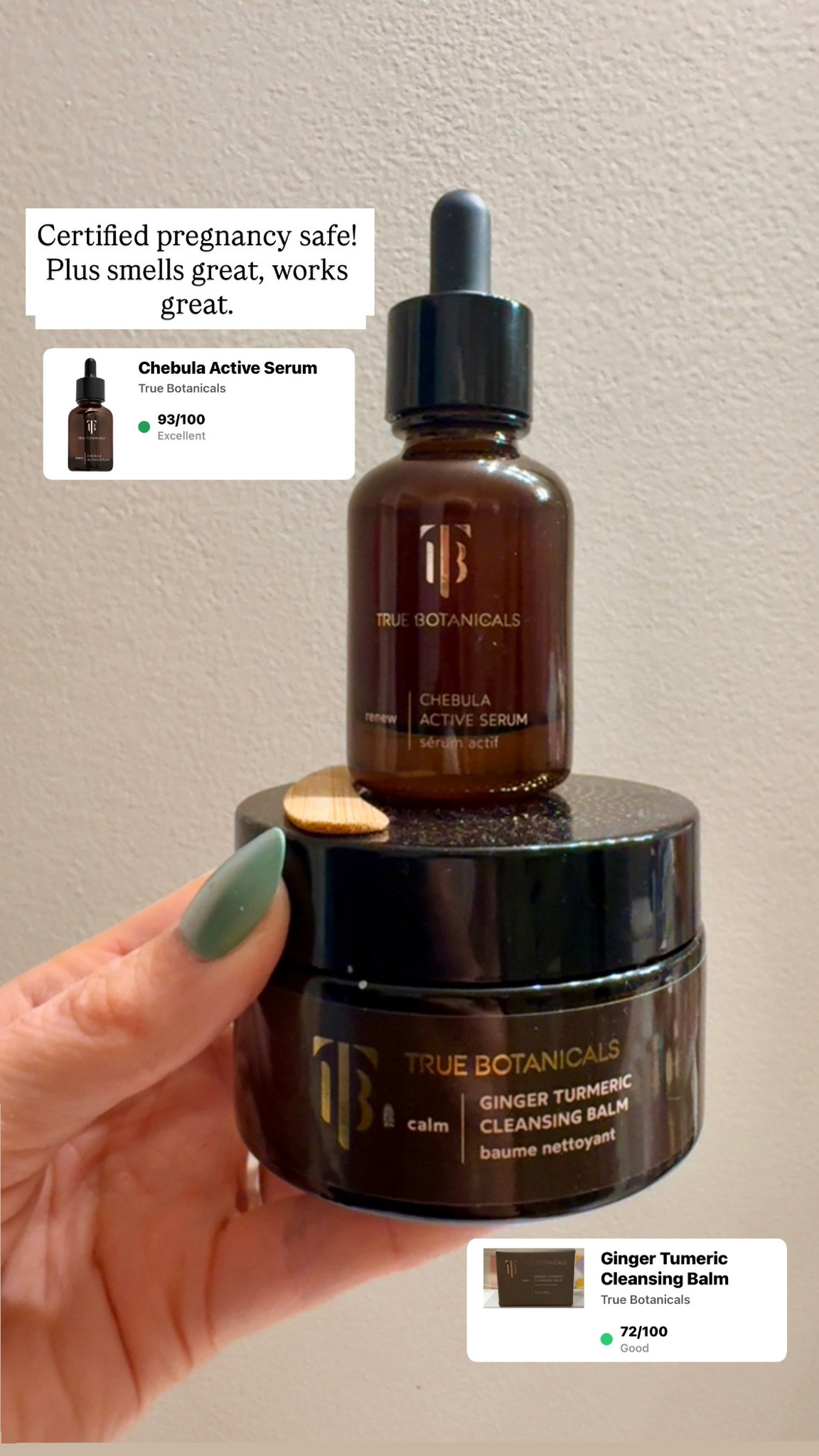 Couldn’t wait to get my hands on them! They’re certified pregnancy safe! So very clean. Loving the serum and the cleansing balm works great  

#LTKselfcare #LTKmorningroutine #LTKBeauty