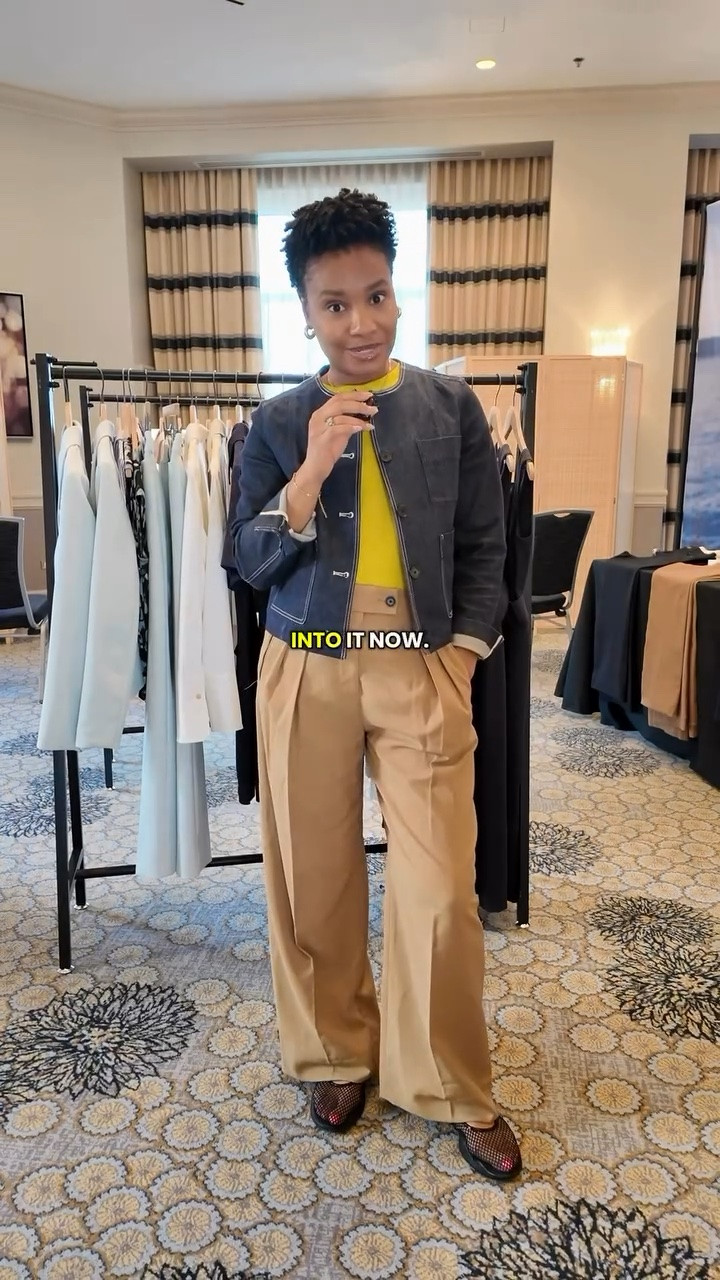 I love the color and silhouette of these pants. And they’re super versatile. I can’t wait to style them for the fall! 

I’m wearing an xs in the top, a size 2 in the pants and a 4 in the denim jacket!

#LTKdayinmylife #LTKgrwm #LTKootd