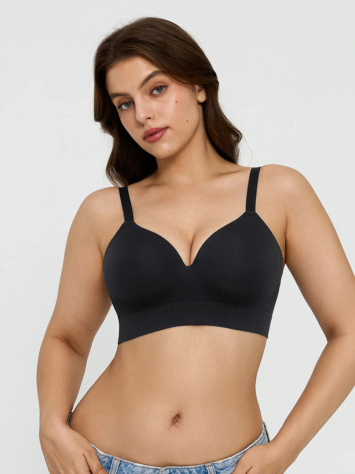 ContourLift\u2122 Seamless Wireless Shaping Push Up Bra | Popilush